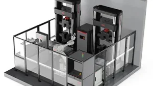 Sistema automatizado robótico de pruebas de tracción de láminas