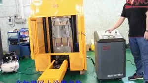 Máquina de ensayo de impacto de caída de peso para metales, temperatura de transición de ductilidad nula