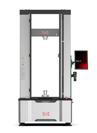 Máquina de ensayos universal electromecánica de doble columna de suelo