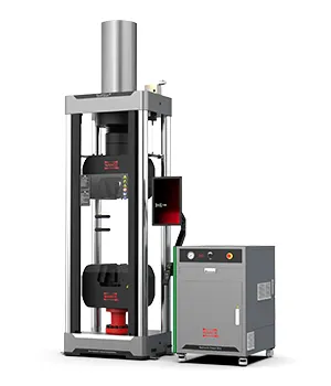Máquina de ensayo universal servohidráulica