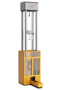 Máquina de ensayo de impacto de caída de peso para metales, temperatura de transición de ductilidad nula (NDT o también conocida como END)