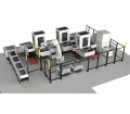 Sistema automatizado robótico de pruebas de compresión de hormigón
